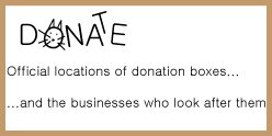 Feline Friends Donation box locations